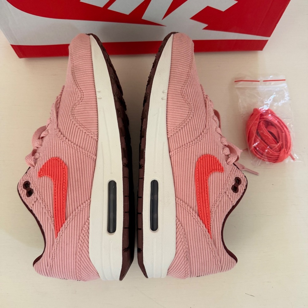 Nike Air Max 1 Corduroy Coral Stardust Pink FB8915-600 Womens 8.5 Shoes